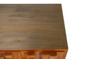 A Vintage Brutalist Sideboard With Solid Brass Surfaces