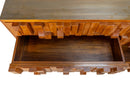 A Vintage Brutalist Sideboard With Solid Brass Surfaces