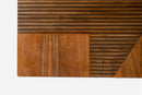 A Monumental Brutalist Wall Sculpture in Three Panels