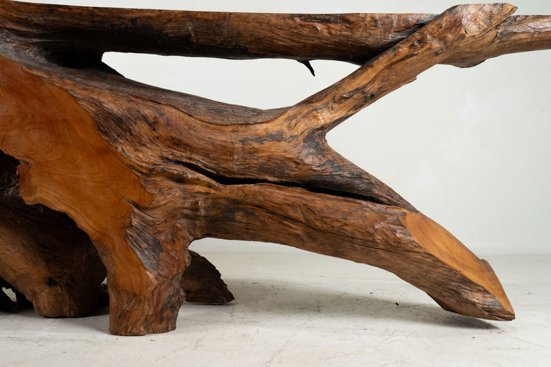 A Tree Root Console Table