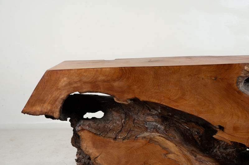 A Tree Root Console Table