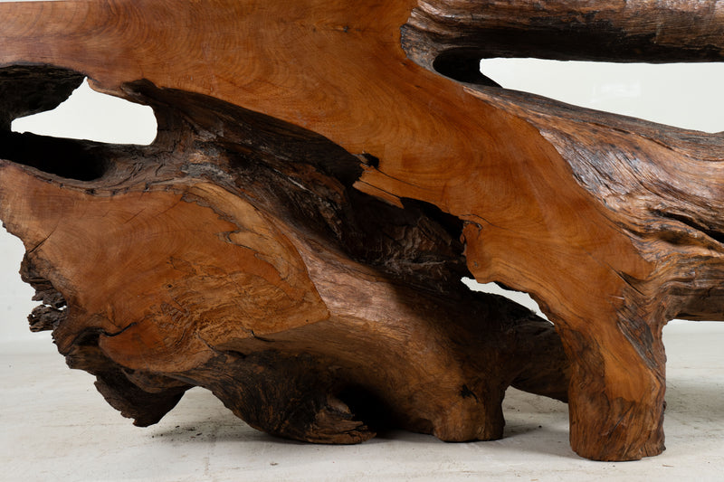 A Tree Root Console Table