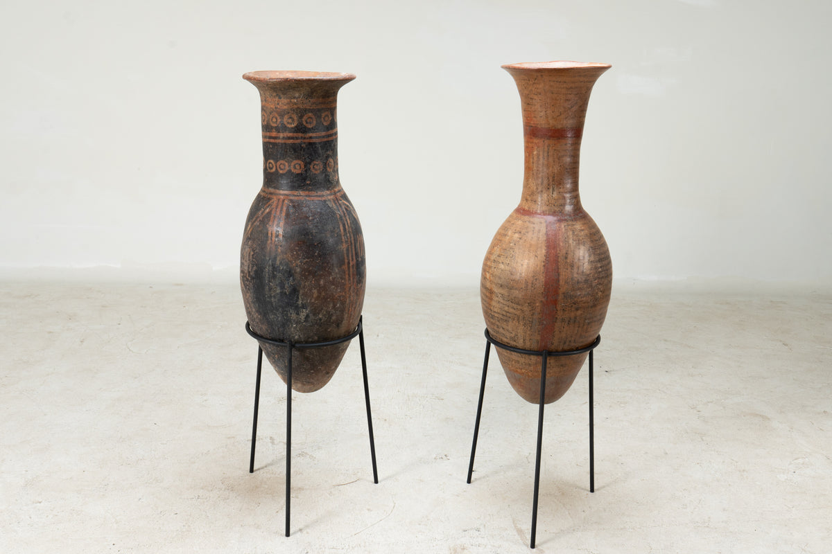 Large Narino Polychrome "Bullet" Amphora