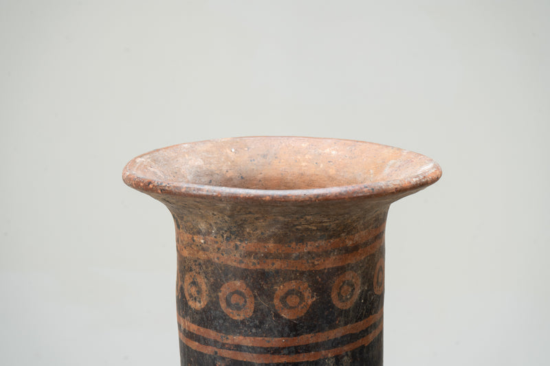 Large Narino Polychrome "Bullet" Amphora