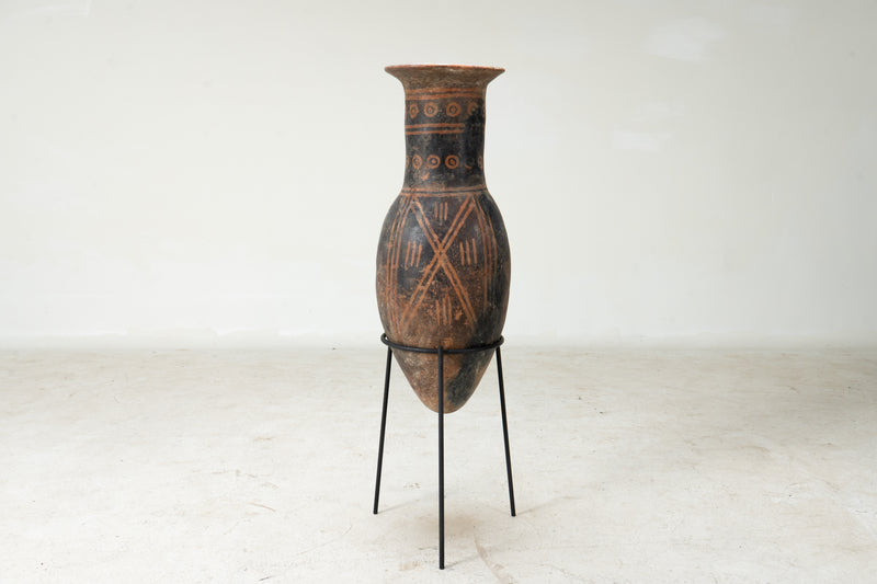 Large Narino Polychrome "Bullet" Amphora