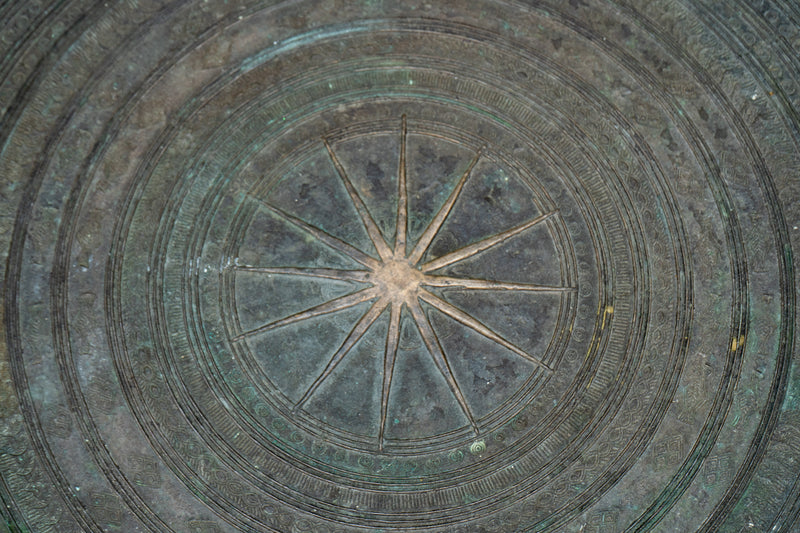 Karen Tribe Bronze Rain Drum