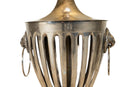 A Pair of Urns with Lion Head Handles in the Style of Barker-Ellis