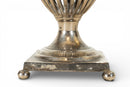 A Pair of Urns with Lion Head Handles in the Style of Barker-Ellis