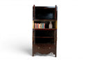 A Pair of Beijing Wedding Cabinets with Custom Steel Display Shelf