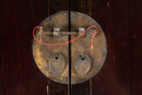 A Pair of Beijing Wedding Cabinets with Custom Steel Display Shelf