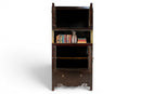 A Pair of Beijing Wedding Cabinets with Custom Steel Display Shelf