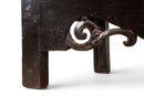 A Pair of Beijing Wedding Cabinets with Custom Steel Display Shelf