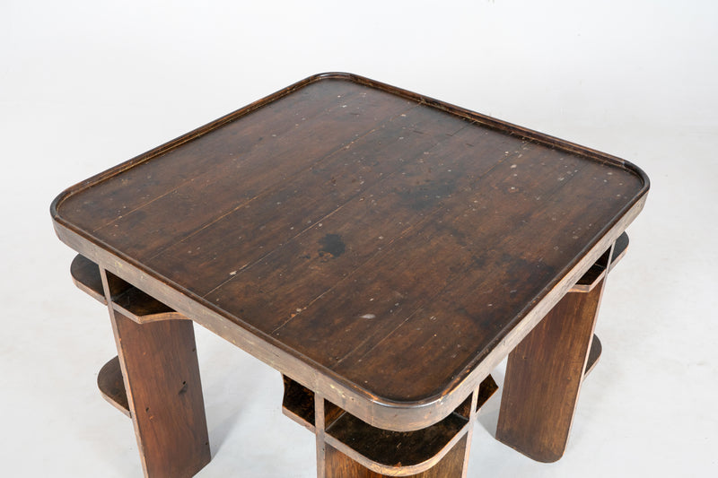 An Indian Art Deco Game Table