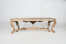 An Indian Console Table From Hand-Carved Teak