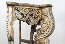 An Indian Console Table From Hand-Carved Teak