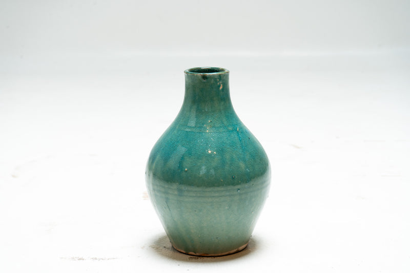 Chinese Porcelain Turquoise Vase