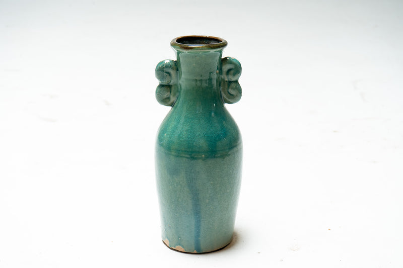 Chinese Porcelain Turquoise Vase