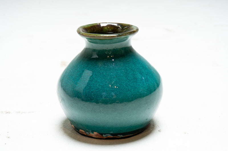 Chinese Porcelain Turquoise Vase
