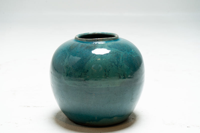 Chinese Porcelain Turquoise Vase