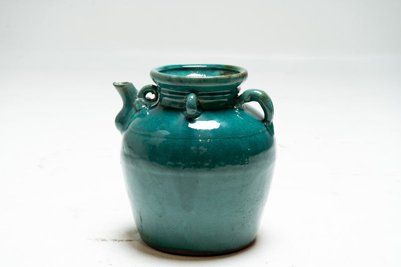 Chinese Porcelain Turquoise Vase