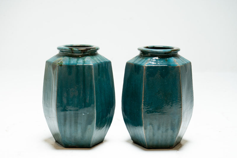 Chinese Porcelain Turquoise Vase