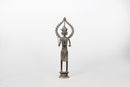 A Brass Figure of a Warrior
