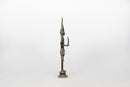 A Brass Figure of a Warrior