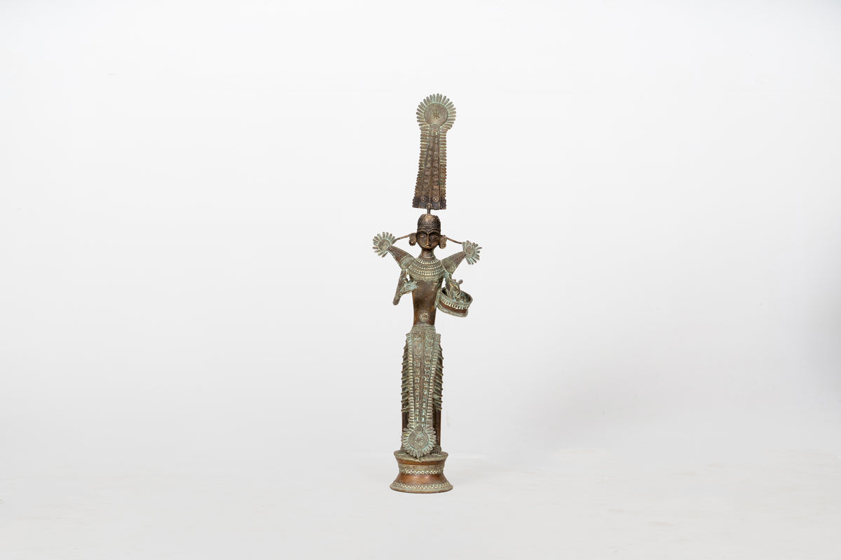 A Brass Figure of a Man