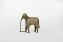 A Brass Figure of an Elephant