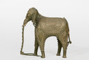A Brass Figure of an Elephant