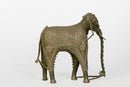 A Brass Figure of an Elephant