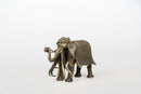 A Brass Figure of a Caparisoned Elephant