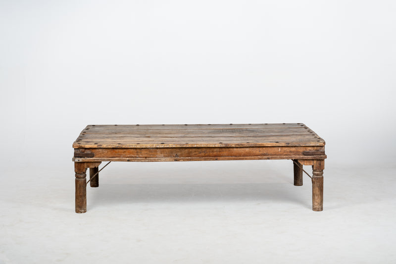An Indian Daybed Coffee Table