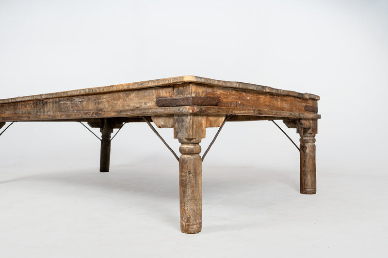 An Indian Daybed Coffee Table