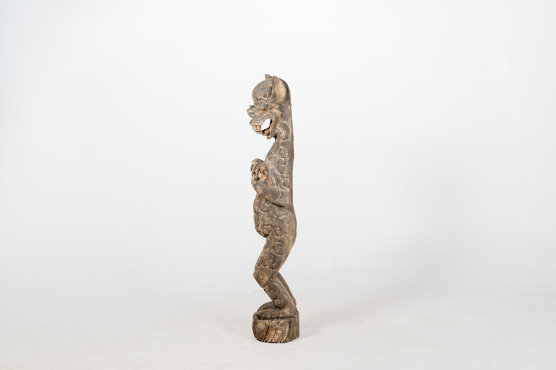 A Nepalese Lion Figure Guard