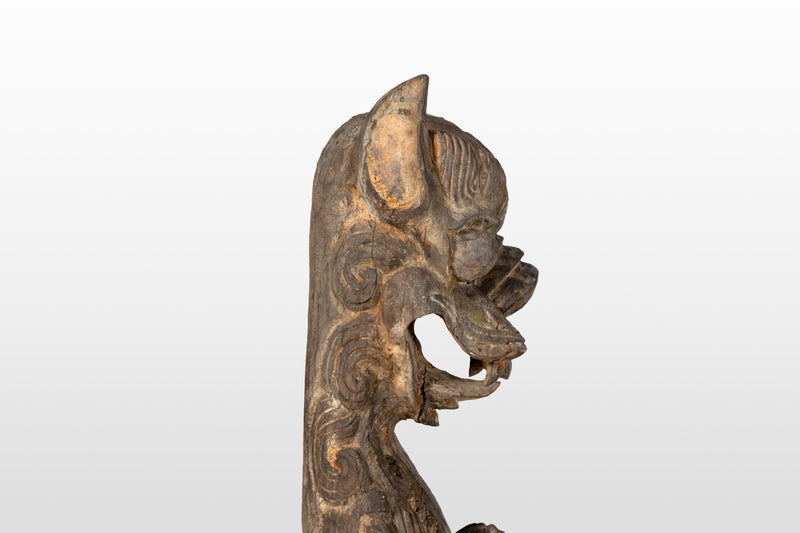 A Nepalese Lion Figure Guard