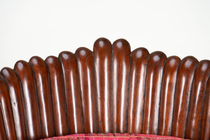 A Pair of Indian Art Deco Shell Chairs
