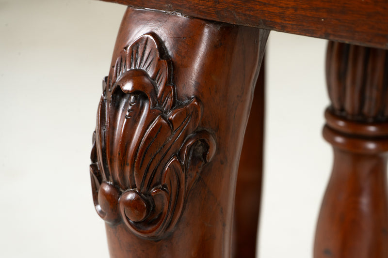 A Pair of Indian Art Deco Shell Chairs