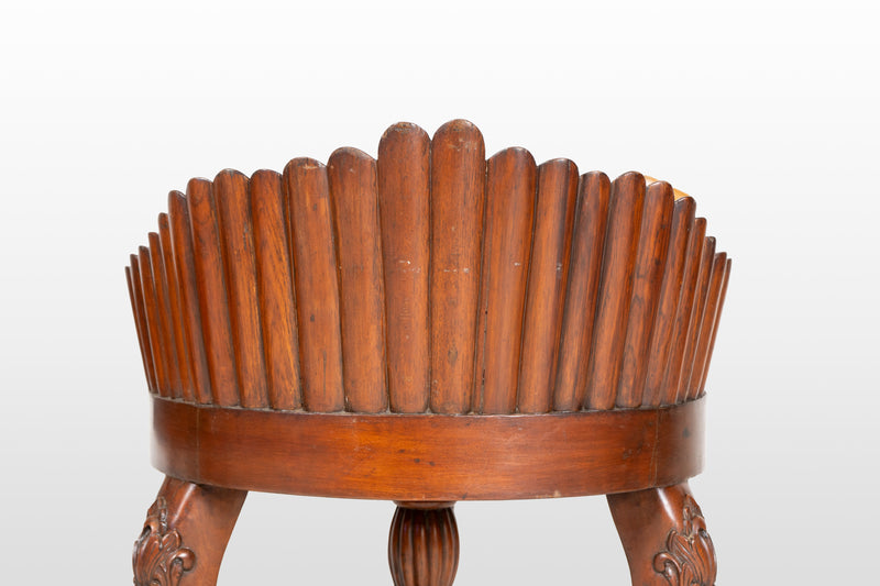 A Pair of Indian Art Deco Shell Chairs