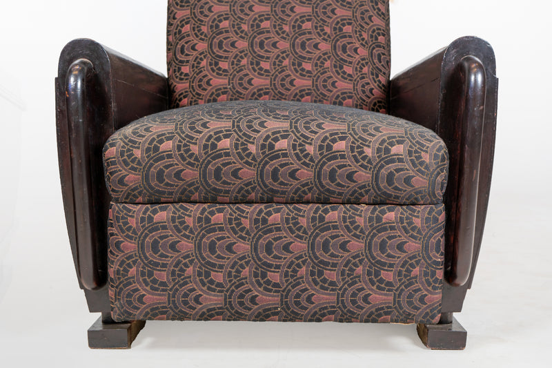 A Pair of Indian Art Deco Chairs
