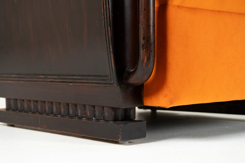 A Pair of Indian Art Deco Chairs