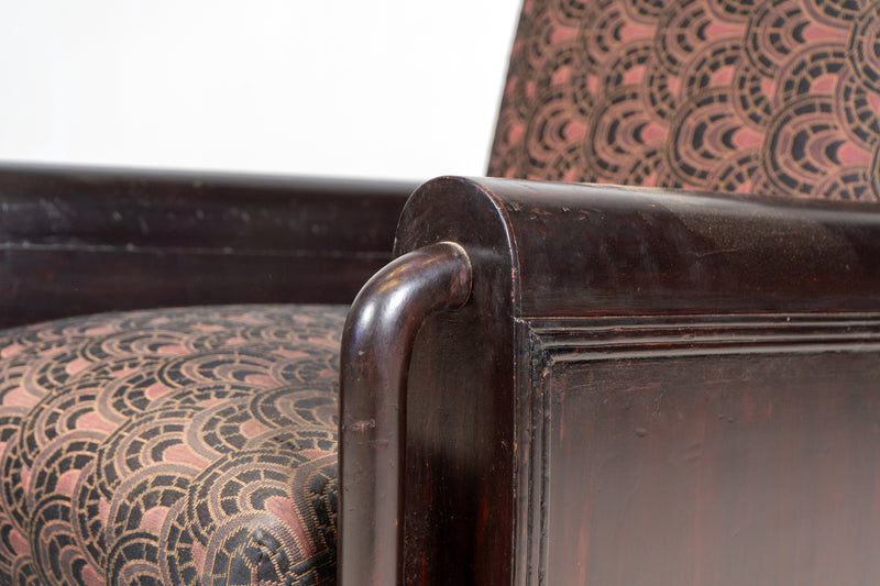 A Pair of Indian Art Deco Chairs
