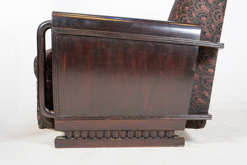 A Pair of Indian Art Deco Chairs