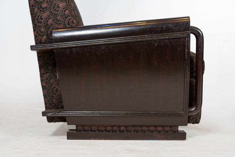A Pair of Indian Art Deco Chairs