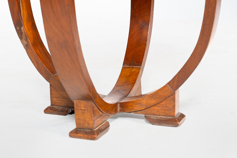 An Art Deco Pedestal Table