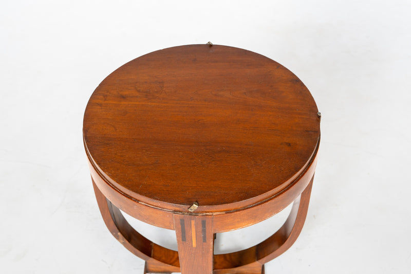 An Art Deco Pedestal Table