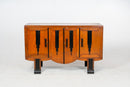 An Indian Art Deco Console With Two-Tone Finish
