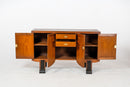An Indian Art Deco Console With Two-Tone Finish