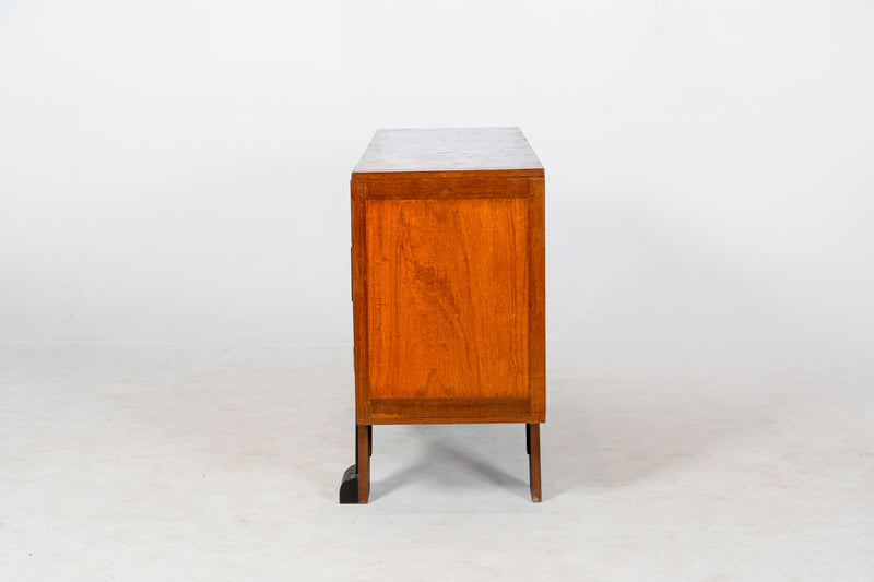 An Indian Art Deco Console With Two-Tone Finish