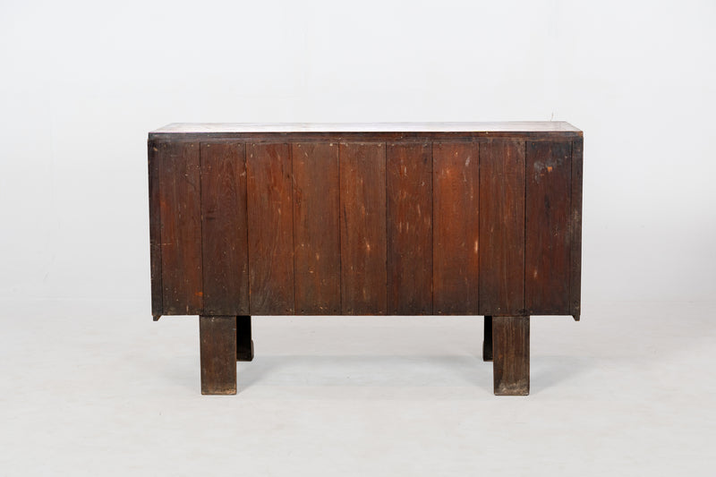 An Indian Art Deco Console With Two-Tone Finish